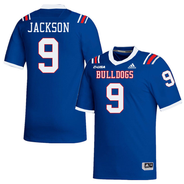 Marlion Jackson Louisiana Tech Jersey,LA Tech Bulldogs Football Jerseys,Uniforms,Gears-Blue